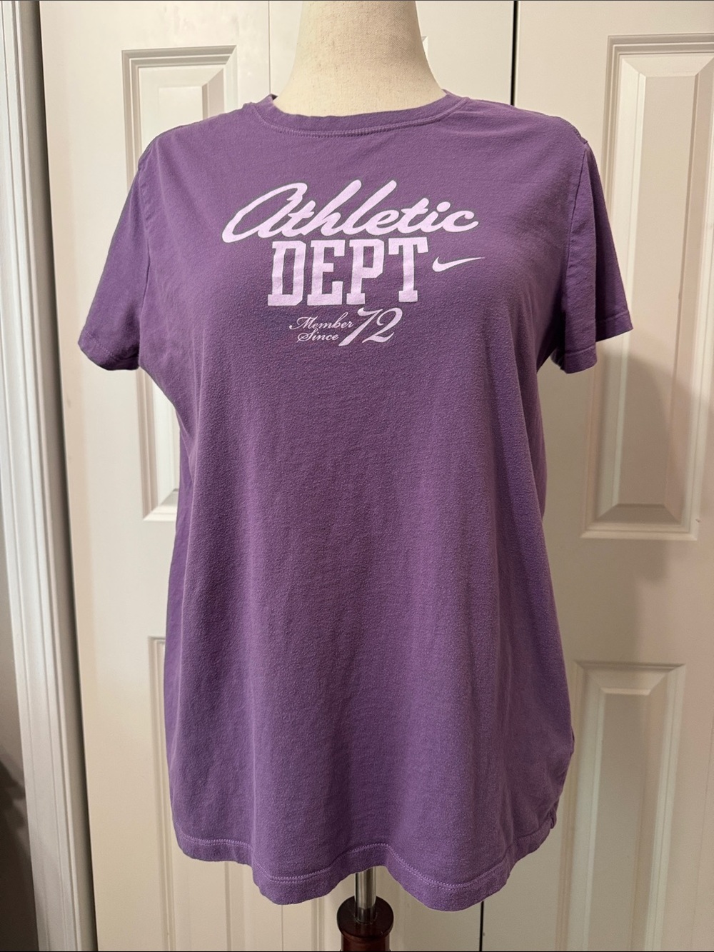 Nike Purple Athletic Dept Graphic Short Sleeve Tee